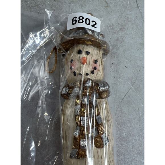 Vintage Snowman Ornament Wall‎ hanger - Picture 9 of 9